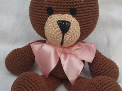 Urso em amigurumi